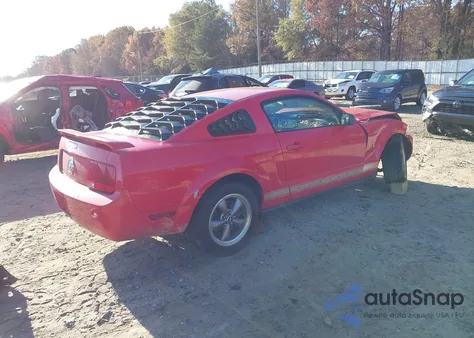 2006 Ford Mustang V6 из США, поврежденный, VIN 1ZVFT80N365163245